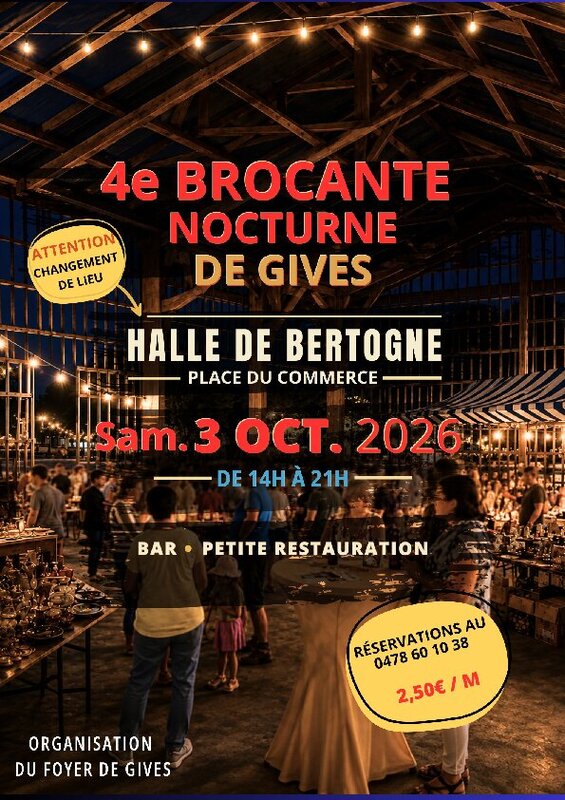  4e Brocante nocturne Gives Bertogne)