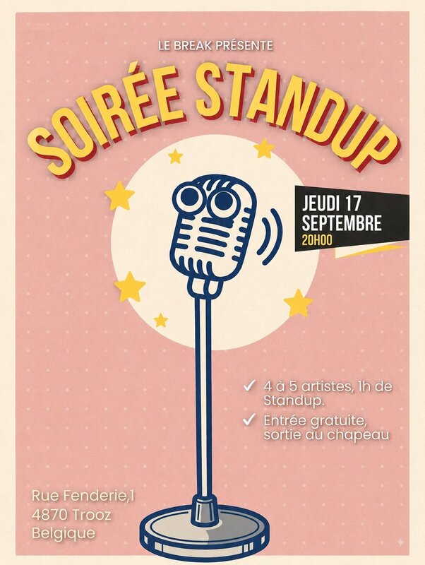 Spectacles Soiree humour stand up