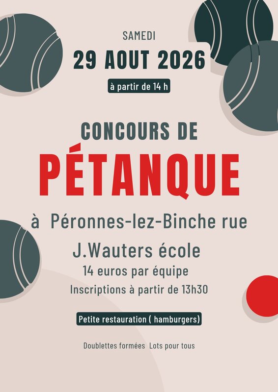 Loisirs Pétanque
