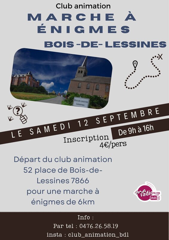 Loisirs Marche énigmes