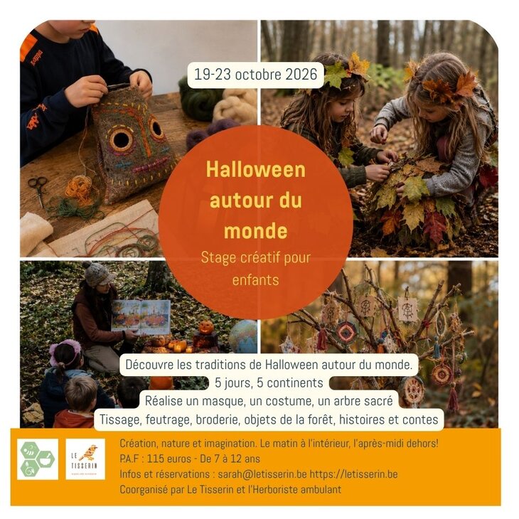 Stages,cours Halloween autour monde