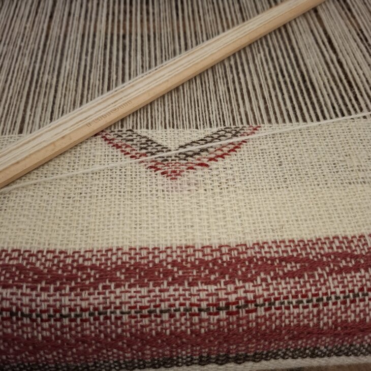 Stages,cours Atelier découverte tissage textile un métier 4 cadres.