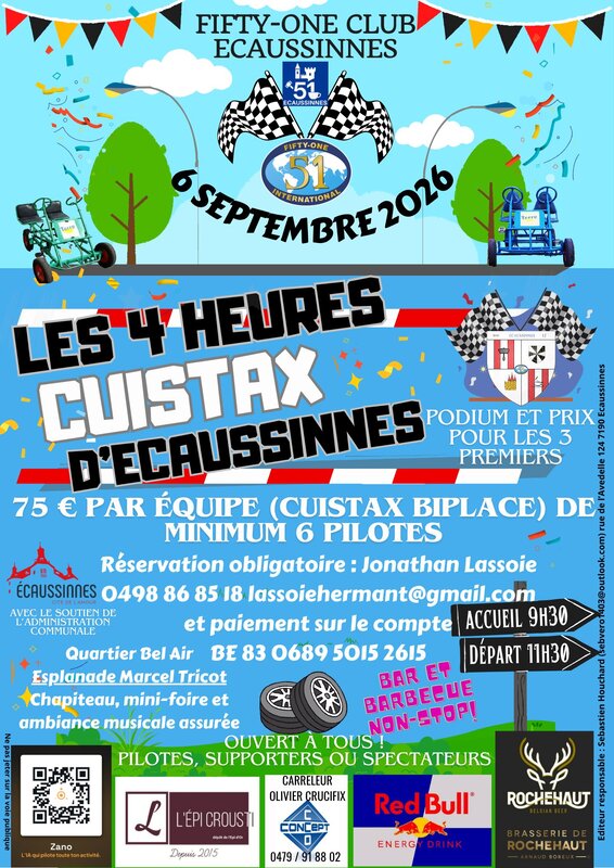 Loisirs Les cuistax d Ecaussinnes