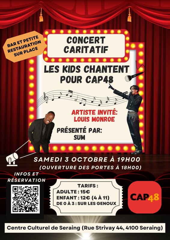 Concerts Les kids chantent pour Cap48