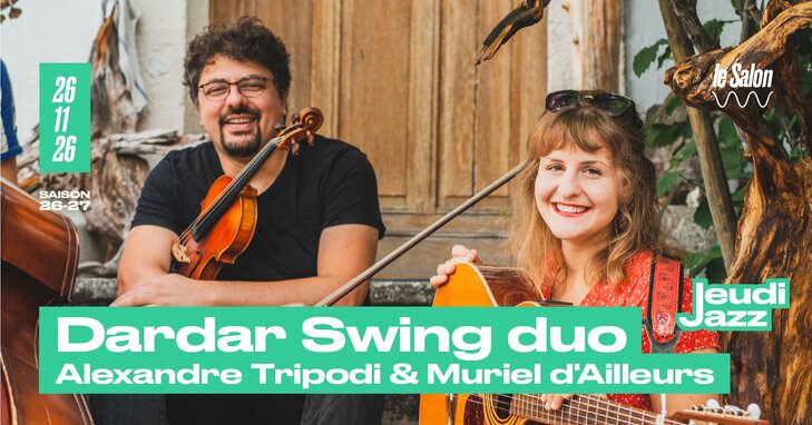 Concerts Jeudi Jazz : Dardar Swing Duo
