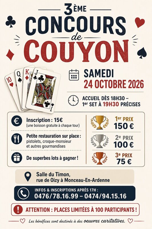 Loisirs Concours Couyon