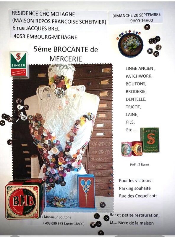  5eme Brocante mercerie