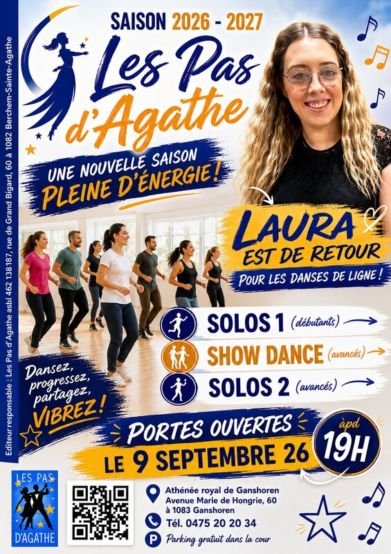Loisirs Cours danses ligne solo