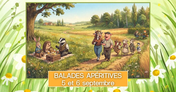 Loisirs Balades apéritives La Charlemagn’rie