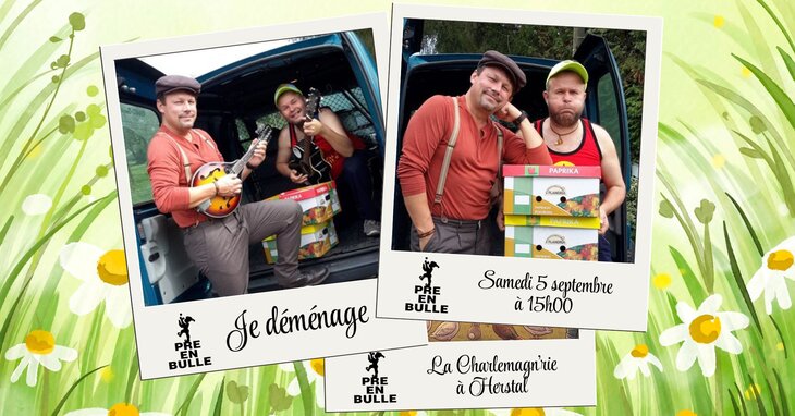 Spectacles Spectacle musical interactif pour enfants : « Je déménage »