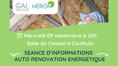 Conférences Auto-rénovation énergétique - Séance d info