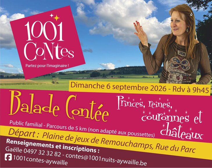 Loisirs Balade contée  Princes, reines, couronnes châteaux 