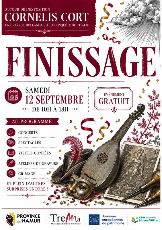 Expositions Finissage l exposition Cornelis Cort 