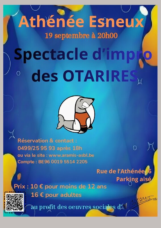 Spectacles Spectacle d impro Otarires