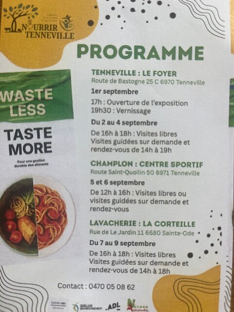 Expositions Vernissage l exposition Waste Less, Taste More »