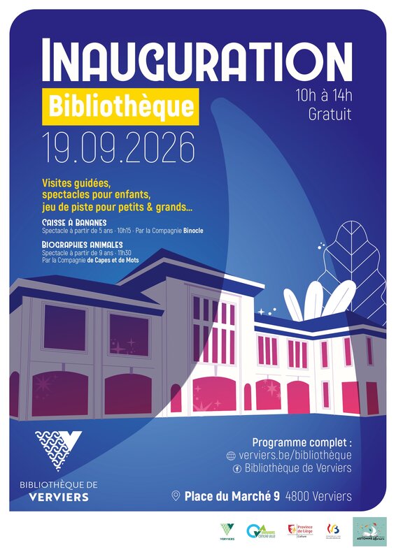 Loisirs Fête d inauguration la bibliothèque