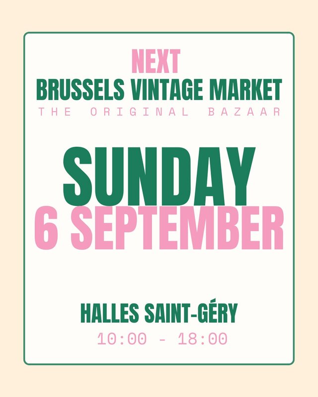 Loisirs Brussels Vintage Market Septembre