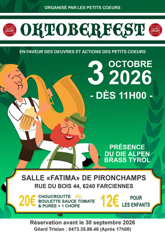 Concerts Oktoberfest petits coeurs