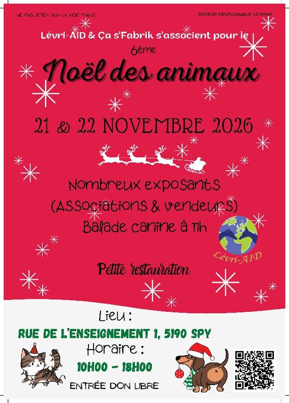 Marchés de Noël Noël animaux - 6ème édition