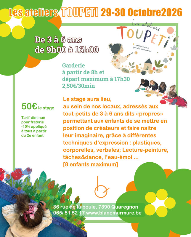 Stages,cours Les ateliers   Toupeti  