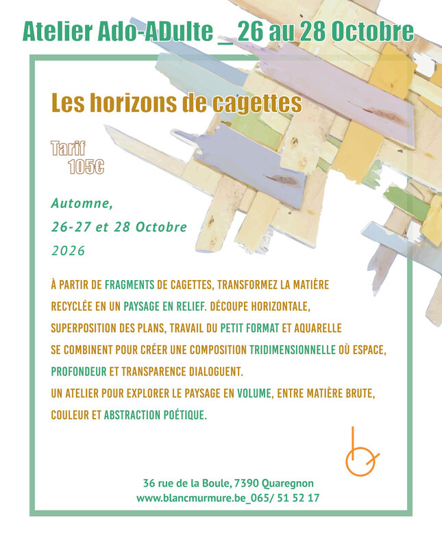Stages,cours Horizon cagettes