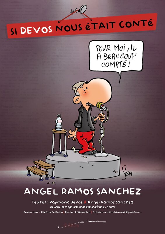 Spectacles Hommage Raymond Devos avec Angel Ramos Sanchez