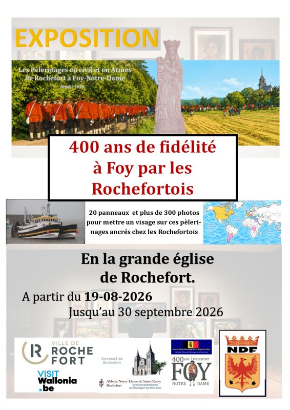 Expositions Exposition  400 de Pèlerinages Foy les Rochefortois 