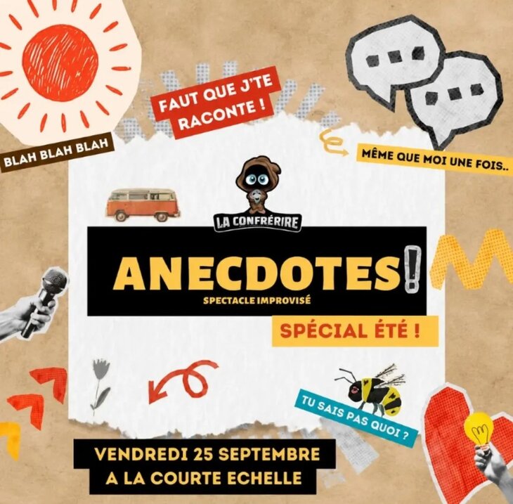 Spectacles Spectacle d improvisation - Anecdotes