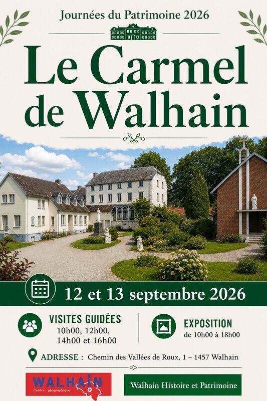 Loisirs Journée patrimoine Carmel Walhain