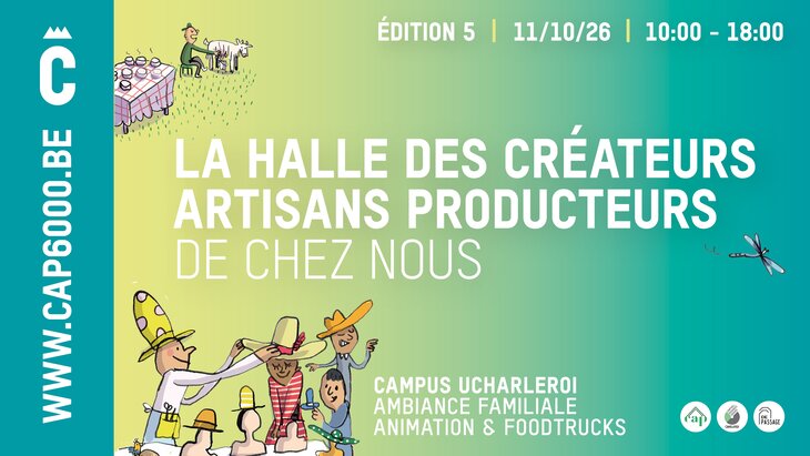 Loisirs La Halle Créateurs, Artisans & Producteurs chez nous - édition