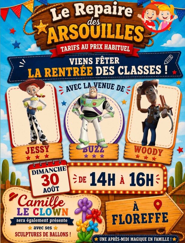 Loisirs Fêtez rentrée avec personnages Toy Story 