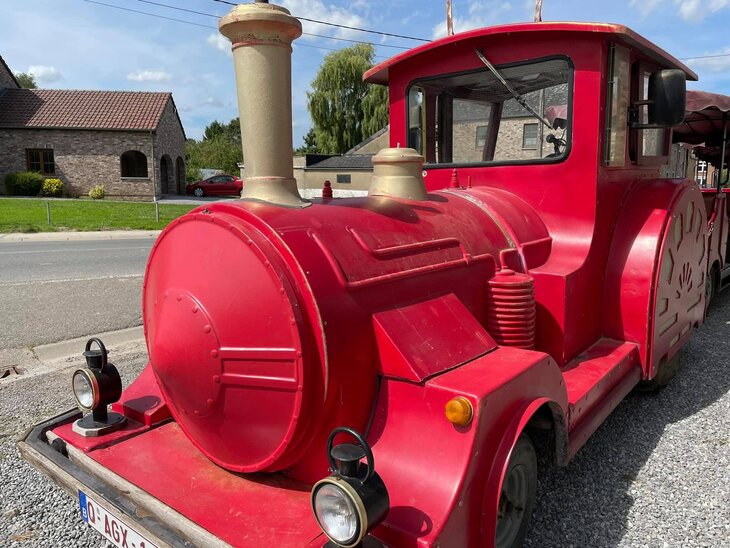 Loisirs Balade petit train touristique départ Ligny 1815 Museum