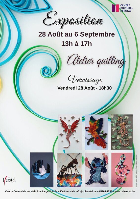 Expositions Exposition atelier Quilling