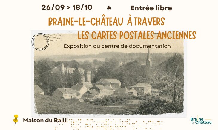 Expositions Exposition  Braine-le-Château travers cartes postales anciennes 