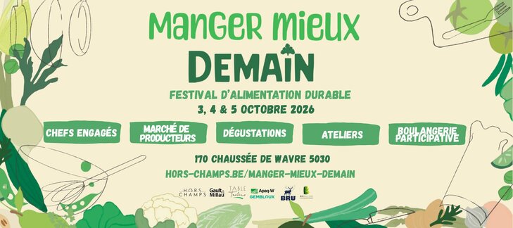 Loisirs Manger (Mieux) Demain - Festival l’alimentation durable