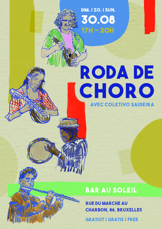 Concerts Roda Choro avec Coletivo Saideira