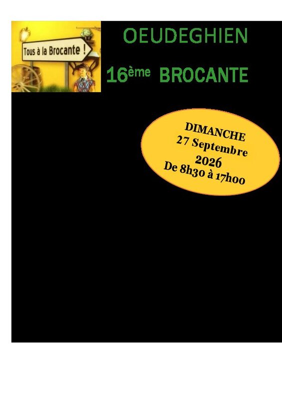 16ème Brocante Club Balle Pelote d Oeudeghien