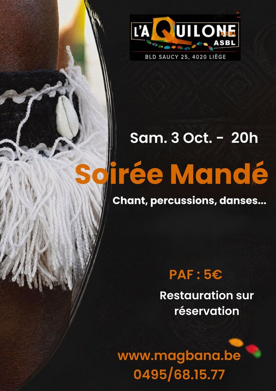 Concerts Soirée Mandé 