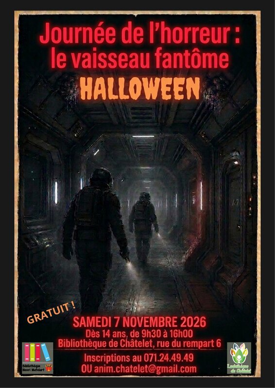 Loisirs Halloween : Journée l horreur avec Alien : vaisseau fantôme