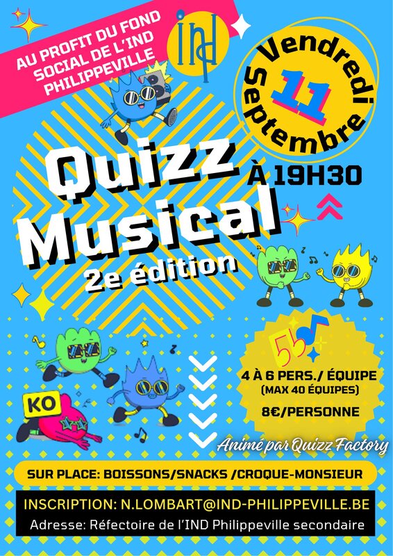 Soirées Quiz musical interactif