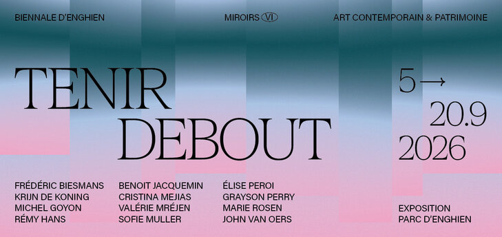 Expositions Biennale d art contemporain d Enghien - Miroirs 6/TENIR Debout
