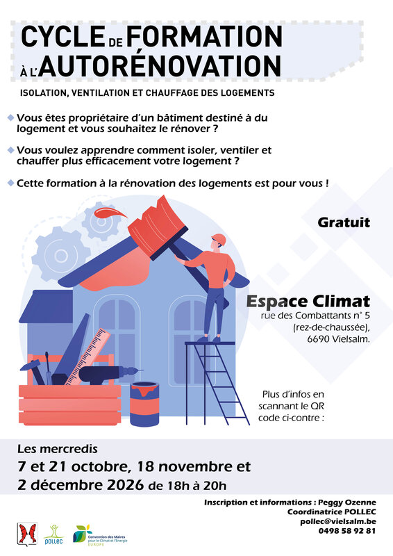 Conférences Formation l’autorénovation/rénovation logements