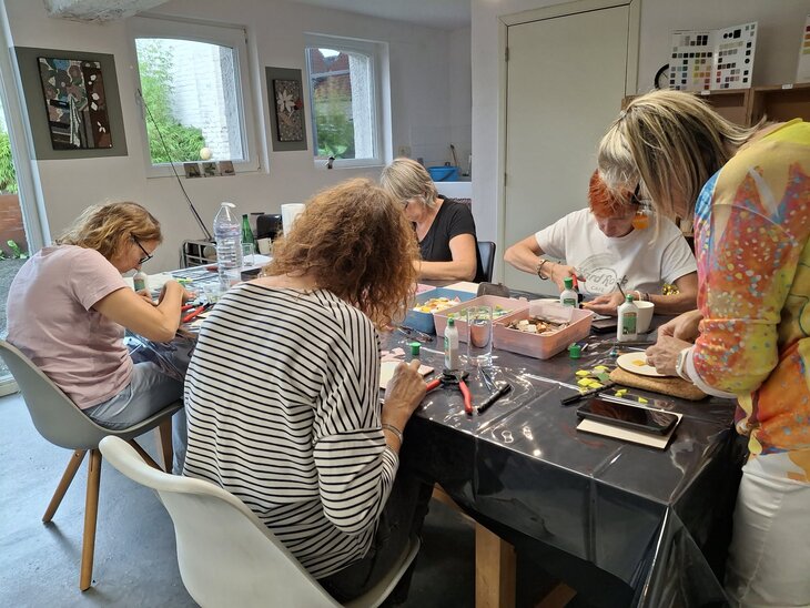 Stages,cours Initiation la mosaïque pour adultes débutants