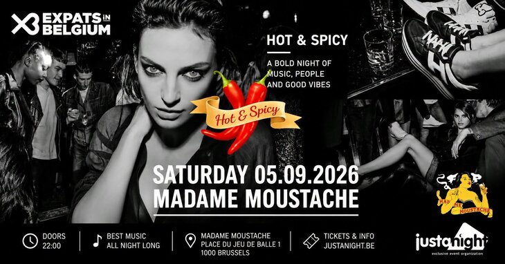 Soirées Hot & Spicy Madame Moustache -The International Party Just A Night