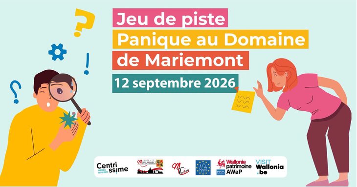 Loisirs Jeu piste - Panique Domaine Mariemont