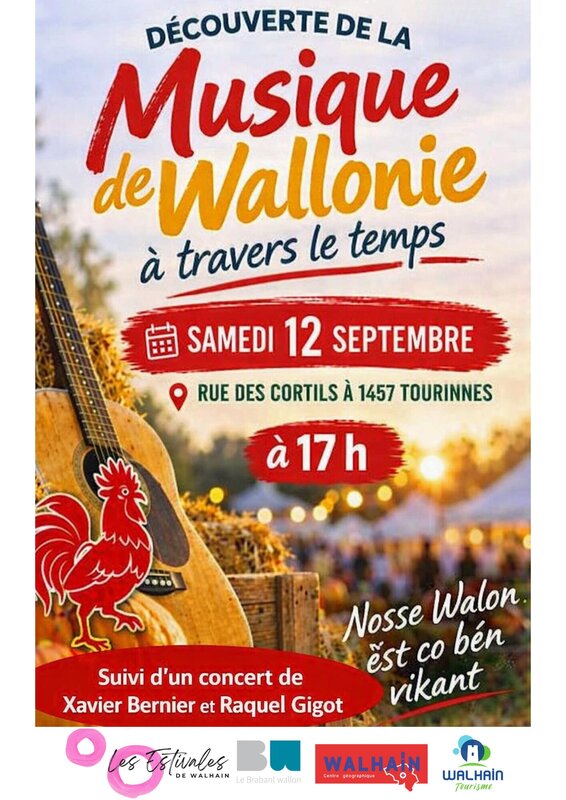 Concerts Découverte la musique Wallonie travers temps
