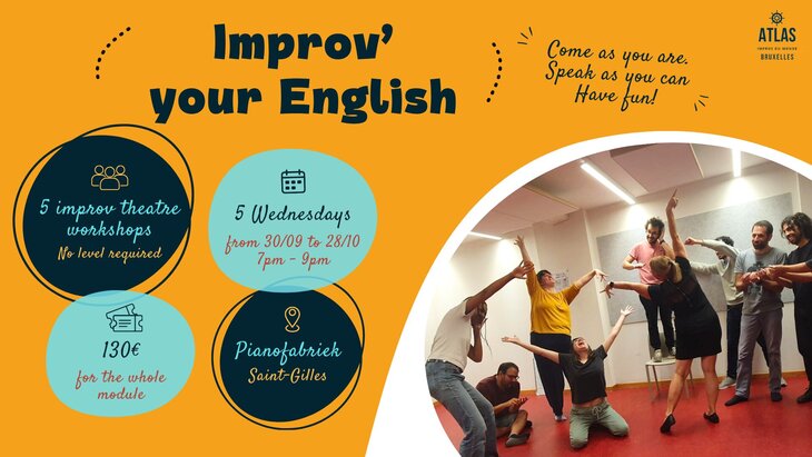 Stages,cours Improv  your English