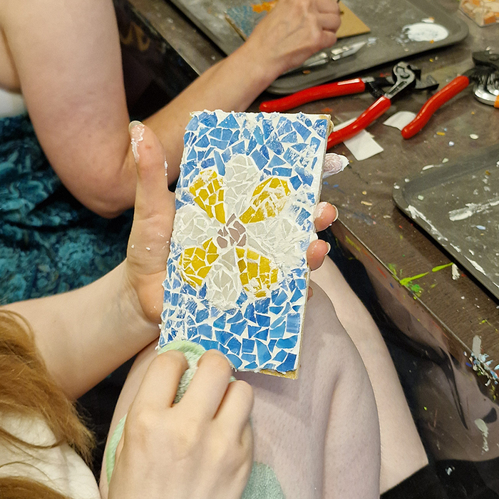 Stages,cours Atelier Mosaïque