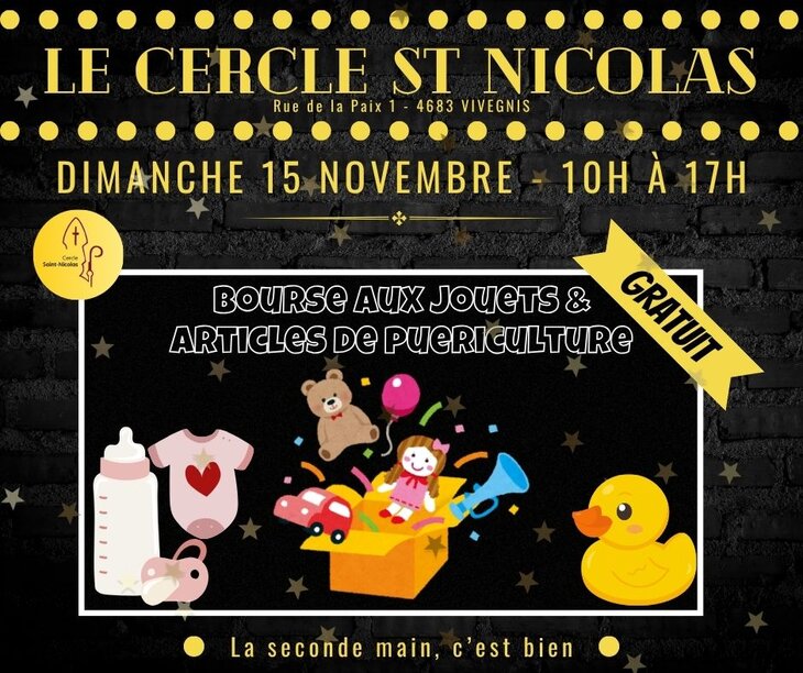 Loisirs Grande Bourse jouets articles puériculture