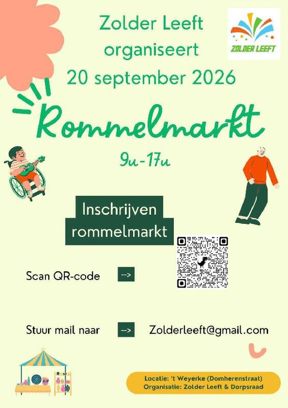 Familiedag en Rommelmarkt, voor elke leeftijd